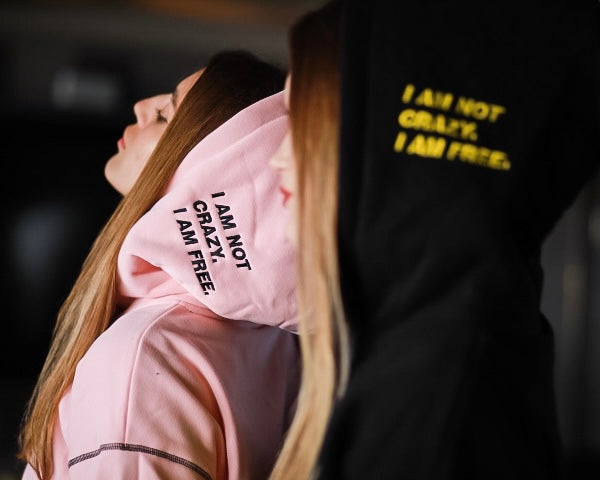 TILTED Hoodie "Rose Black"